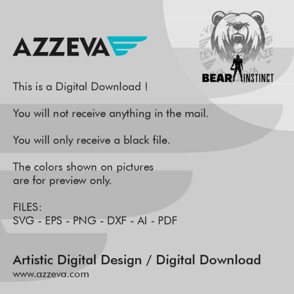 Bears Football SVG Design Read me azzeva.com 22100704
