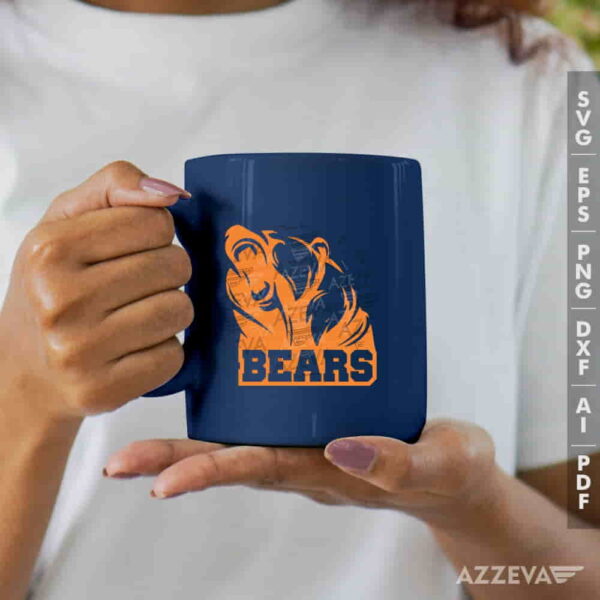 Bears Mascot SVG Mug Design azzeva.com 22100563