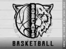 Bobcats Basketball SVG Design azzeva.com 22100870