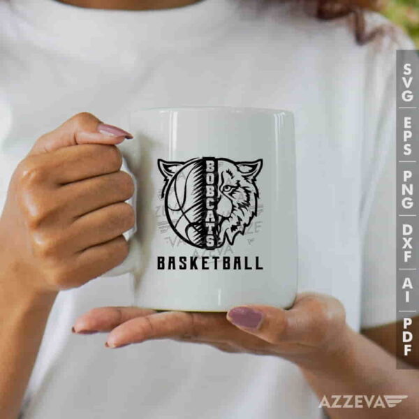 Bobcats Basketball SVG Mug Design azzeva.com 22100870