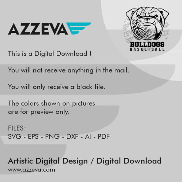 Bulldogs Basketball SVG Design Read me azzeva.com 22100040