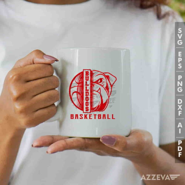 Bulldogs Basketball SVG Mug Design azzeva.com 22100855
