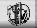 Eagles Baseball SVG Design azzeva.com 22100467