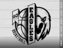 Eagles Basketball SVG Design azzeva.com 22100466