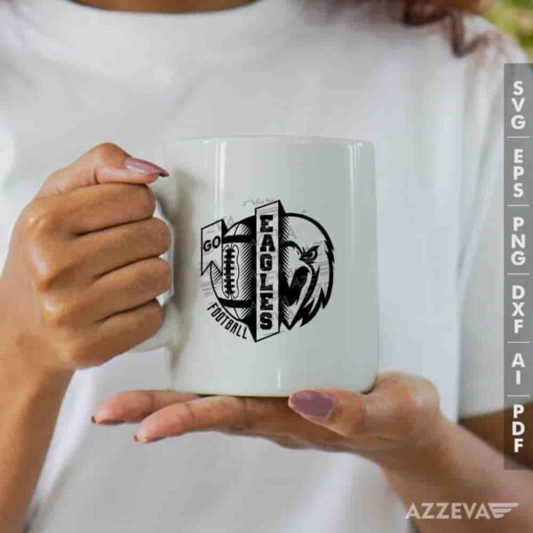 Eagles Football SVG Mug Design azzeva.com 22100464