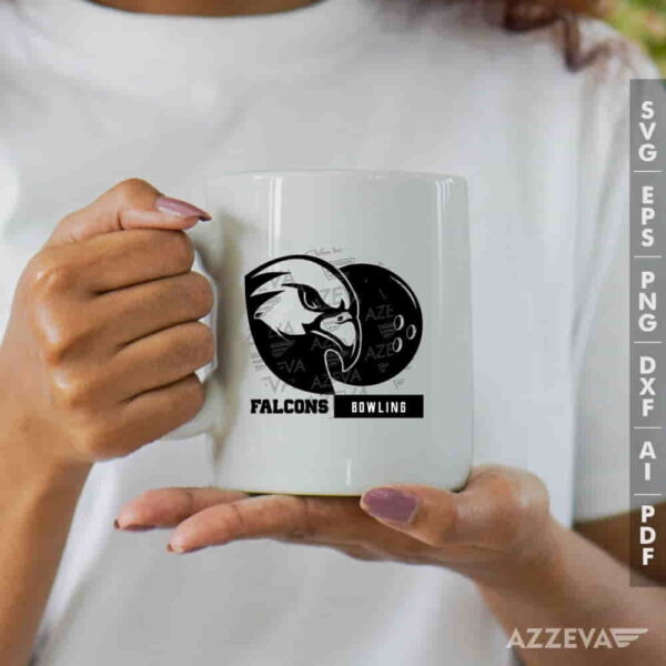 Falcons Bowling SVG Mug Design azzeva.com 22100984