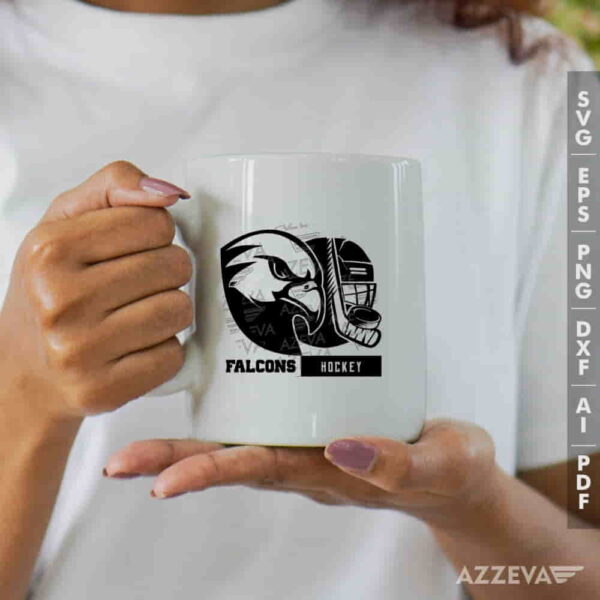 Falcons Hockey SVG Mug Design azzeva.com 22100979
