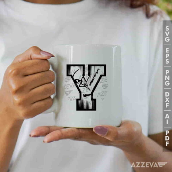 Falcons In Y Letter SVG Mug Design azzeva.com 22100922