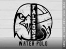 Falcons Water Polo SVG Design azzeva.com 22100944