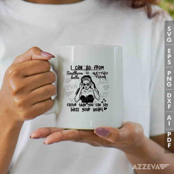 Ghetto Thug Funny SVG Mug Design azzeva.com 22100227