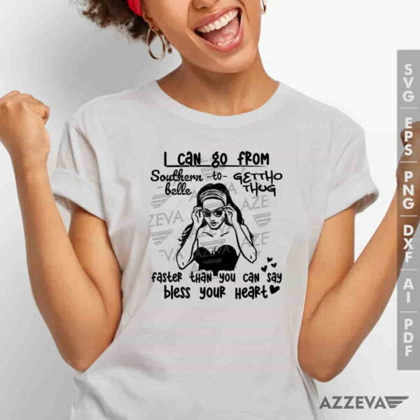 Ghetto Thug Funny SVG Tshirt Design azzeva.com 22100227