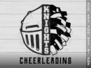 Knights Cheerleading SVG Design azzeva.com 22105461