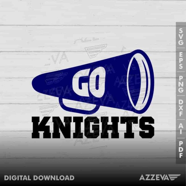 Knights Megaphone SVG Design azzeva.com 22105521