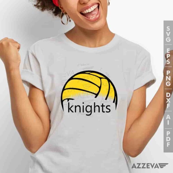 Knights Volleyball SVG Tshirt Design azzeva.com 22105526