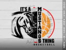 Mustangs Basketball Thing SVG Design azzeva.com 22100250