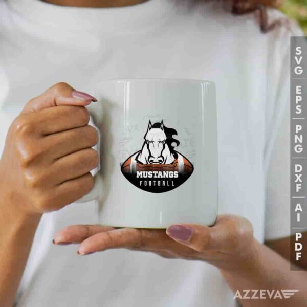 Mustangs Football SVG Mug Design azzeva.com 22105359