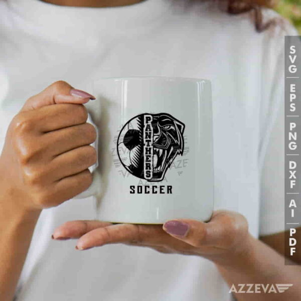 Panthers Soccer SVG Mug Design azzeva.com 22100411