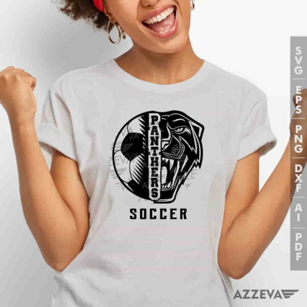Panthers Soccer SVG Tshirt Design azzeva.com 22100411