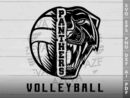 Panthers Volleyball SVG Design azzeva.com 22100407