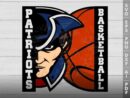 Patriots Basketball SVG Design azzeva.com 22105165