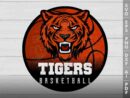 Tigers Basketball SVG Design azzeva.com 22105281