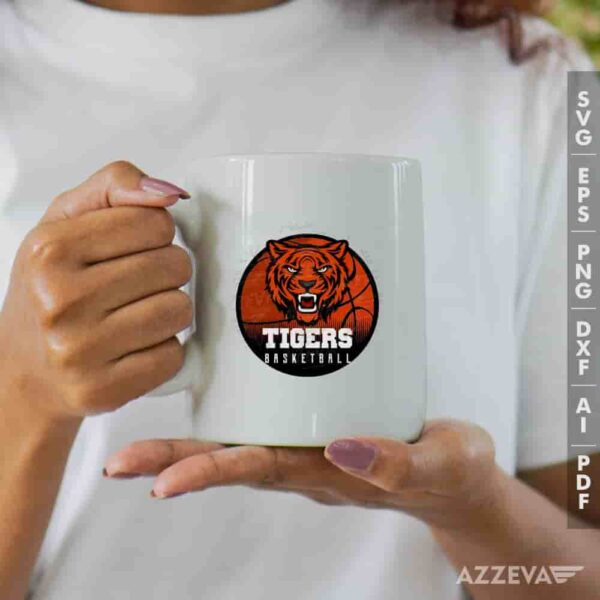Tigers Basketball SVG Mug Design azzeva.com 22105281