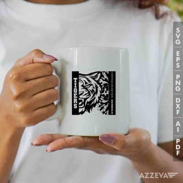 Tigers Cheerleading Grandpa SVG Mug Design azzeva.com 22105331