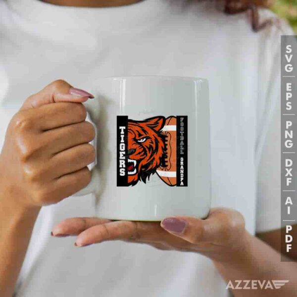 Tigers Football Grandpa SVG Mug Design azzeva.com 22105247