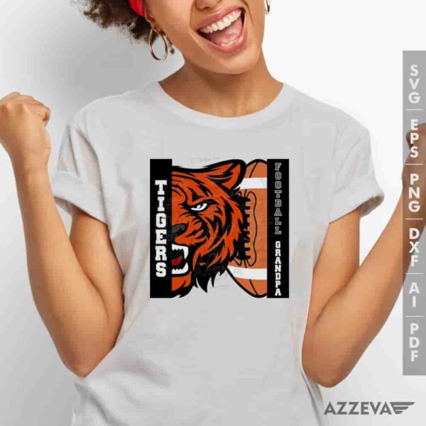 Tigers Football Grandpa SVG Tshirt Design azzeva.com 22105247