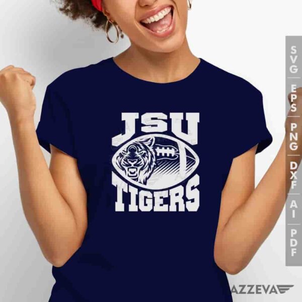 Tigers Football Jsu SVG Tshirt Design azzeva.com 22105540