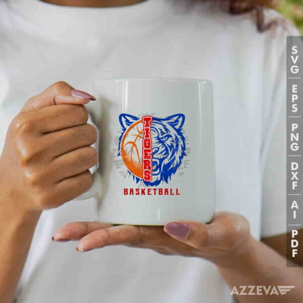 Tigers Mascot SVG Mug Design azzeva.com 22100809