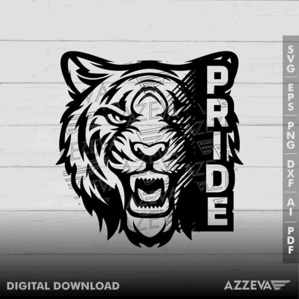 Tigers Pride SVG Design azzeva.com 22100541