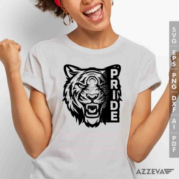 Tigers Pride SVG Tshirt Design azzeva.com 22100541