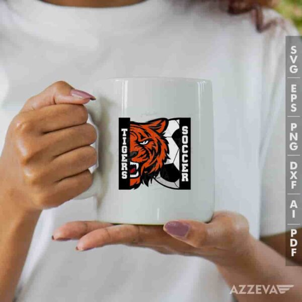 Tigers Soccer SVG Mug Design azzeva.com 22105313