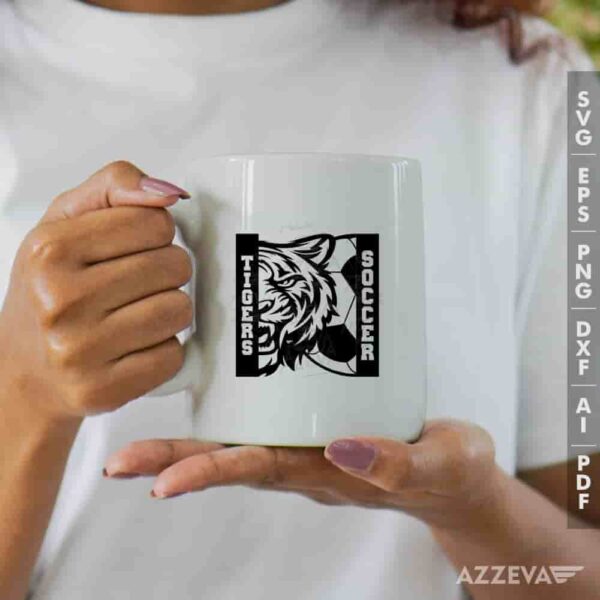 Tigers Soccer SVG Mug Design azzeva.com 22105318