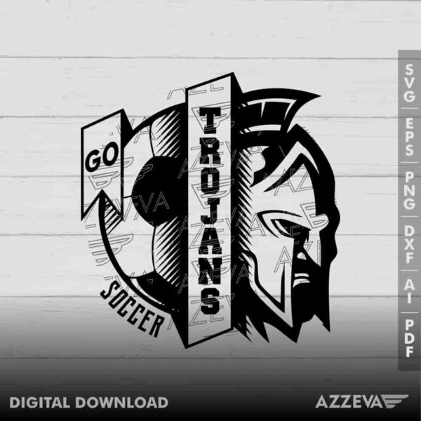 Trojans Soccer SVG Design azzeva.com 22100445