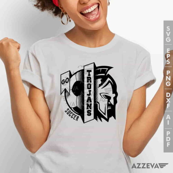 Trojans Soccer SVG Tshirt Design azzeva.com 22100445