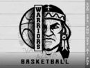 Warriors Basketball SVG Design azzeva.com 22100484