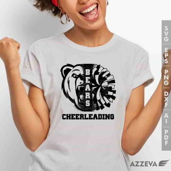 bear cheerleadigng svg tshirt design azzeva.com 23100359