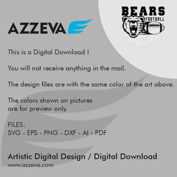 bear football svg design readme azzeva.com 23100452