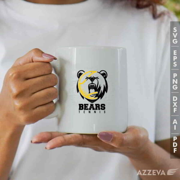 bear tennis svg mug design azzeva.com 23100803