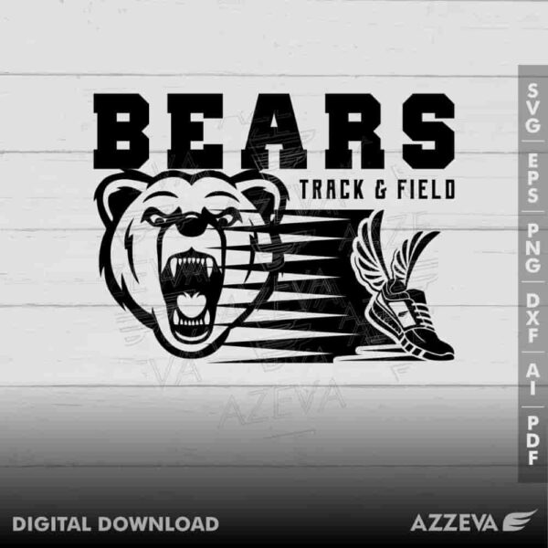 bear track field svg design azzeva.com 23100652