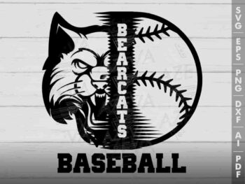 bearcat baseball svg design azzeva.com 23100184