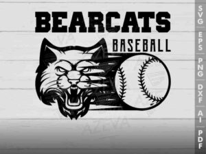 bearcat baseball svg design azzeva.com 23100557