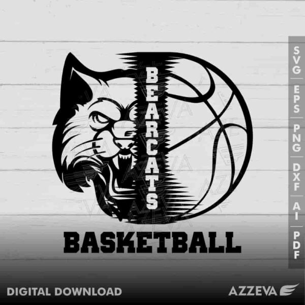 bearcat basketball svg design azzeva.com 23100084