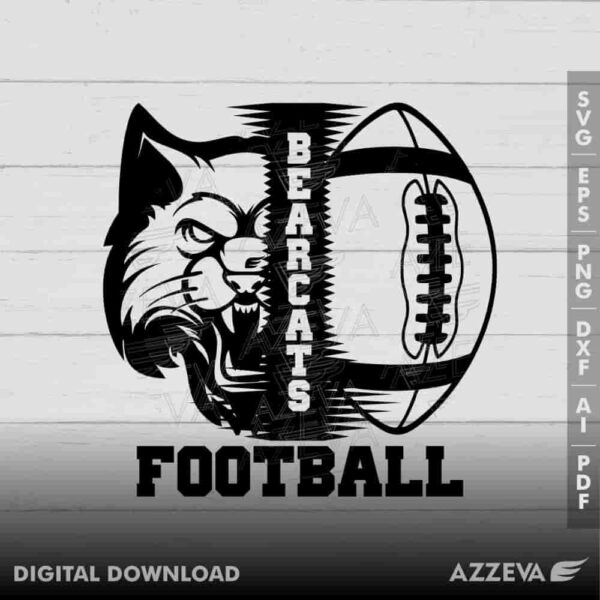 bearcat football svg design azzeva.com 23100034
