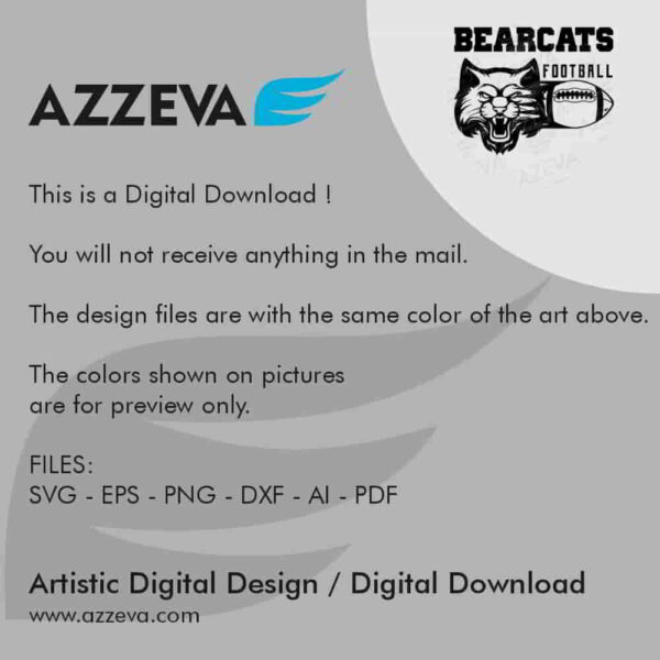 bearcat football svg design readme azzeva.com 23100477