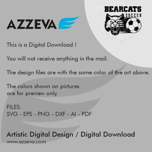bearcat soccer svg design readme azzeva.com 23100637