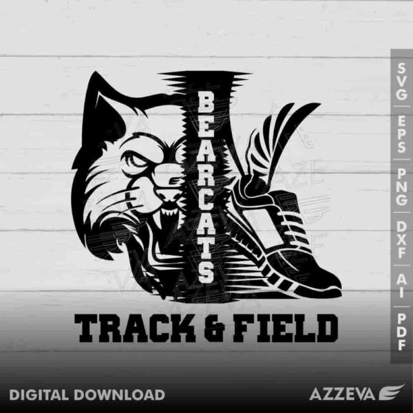 bearcat track field svg design azzeva.com 23100334