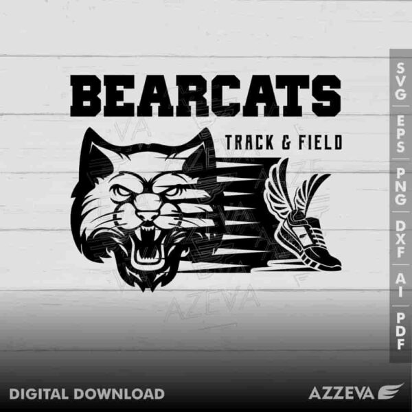 bearcat track field svg design azzeva.com 23100677